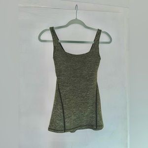 Lululemon dark green tank top - size XS